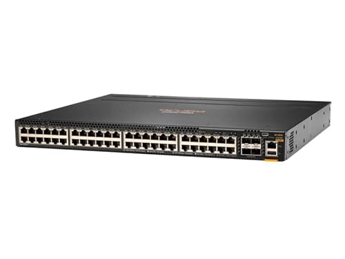 Aruba 6300M 48-Port 1GbE and 4-Port SFP56 Power-to-Port 2 Fan Trays 1 PSU Bundle - 48 Ports - Manageable - TAA Compliant - 3 Layer Supported - Modular - 75 W Power Consumption - Twisted Pair, Optical