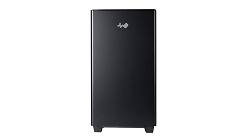 InWin A5 ATX IW-CS-A5BLK-1AM120S Gaming Chassis, Type-C Port Tempered Glass Side Panel - Water Cooling Ready - Mercury 120mm ARGB Rear Fan, Black