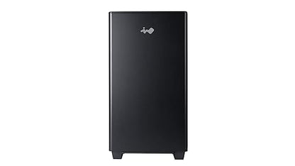 InWin A5 ATX IW-CS-A5BLK-1AM120S Gaming Chassis, Type-C Port Tempered Glass Side Panel - Water Cooling Ready - Mercury 120mm ARGB Rear Fan, Black