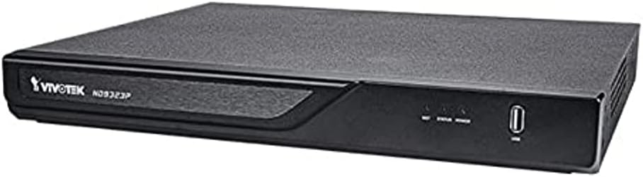 Vivotek H.265 8-CH Embedded PoE NVR - Network Video Recorder - HDMI - 4K Recording