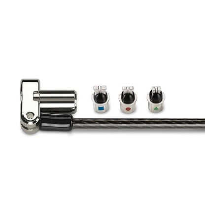KENSINGTON - 3-in-1 Laptop Key Cable Lock Security Device with Universal Key (K62319M)