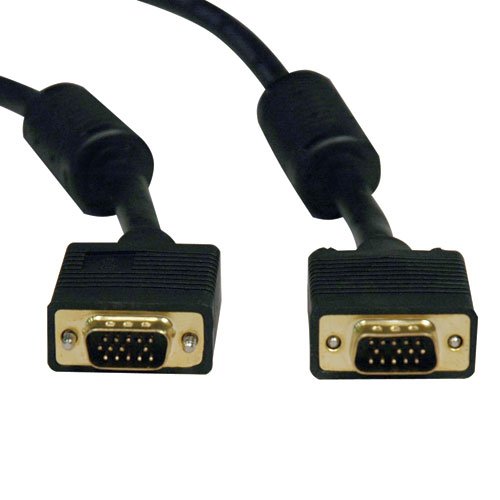 Tripp Lite P502-001 SVGA/VGA Monitor Extension Cable with RGB Coax Gold HD15M/HD15M (1-Feet)