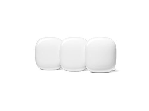 Google Nest WiFi Pro - 3 Pack - Snow Snow 3 Pack