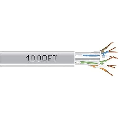 Black Box GigaTrue 550 Cat.6 Bulk UTP Cable - Bare Wire - Bare Wire - 1000ft - Gray