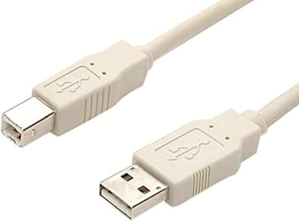 StarTech.com 6 ft Beige A to B USB 2.0 Cable - M/M - 6ft Type a to b USB Cable - 6ft a to b USB 2.0 Cable - 6ft a to b USB Cable (USBFAB_6)