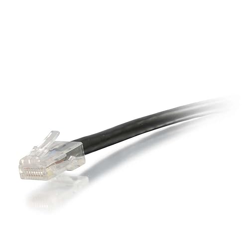 C2G 7ft Cat6 Black Non Booted Patch Cable 7.00 Foot Black