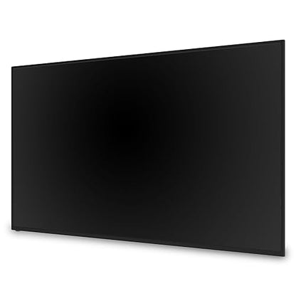 ViewSonic CDE6512 65 4K UHD Commercial Display with VESP, Wireless Screen Sharing, USB Wi-Fi Capabilities, RJ45, HDMI, USB C, Black 65-Inch