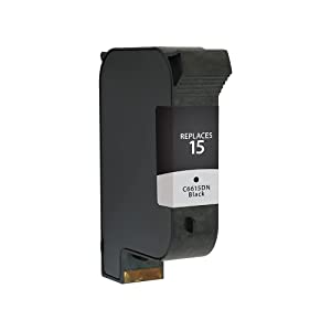 Inksters of america HP 15 Officejet V Series 5110 PSC 500 PSC750 PSC 950 Digital Copier 310 Fas 1230 Deskjet 3820 810C 812C 825C 840C 841C 842C 843C 845C 920C 940C Inkjet Black by West Point Products