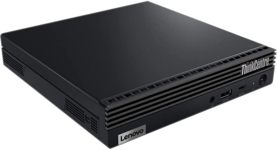Lenovo ThinkCentre M60e 11LV008SUS Desktop Computer - Intel Core i5 10th Gen i5-1035G1 Quad-core (4 Core) 1 GHz - 8 GB RAM DDR4 SDRAM - 256 GB M.2 PCI Express NVMe 3.0 x4 SSD - Tiny - Black