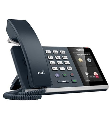 Yealink MP54-TEAMS-E2 - PoE - Android 13-4 inch (480 x 800) capacitive Touch Screen - Power Adapter NOT Included