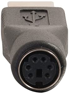C2g/ cables to go C2G 27277 USB Male to PS/2 Female Adapter, Black USB Male to Female Adapter