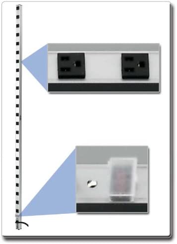 Tripp Lite 24 Outlet Bench &amp; Cabinet Power Strip, 22 5-15R &amp; 2 5-15/20R, 72 in. Length, 15ft Cord w/ L5-20P Plug (PS7224-20T)