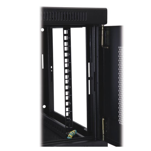 TRIPP LITE 6U Wall Mount Rack Enclosure Server Cabinet, 16.5 Deep, Switch-Depth (SRW6U), Black