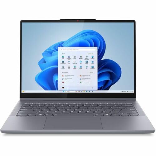 Lenovo IdeaPad 5 14IAL10 83KR001JUS 14" Touchscreen Convertible 2 in 1 Notebook - WUXGA - Intel Core Ultra 7 255U - 16 GB - 1 TB SSD - English (US) Keyboard - Luna Gray - Intel Chip - 1920 x 1200 - Wi
