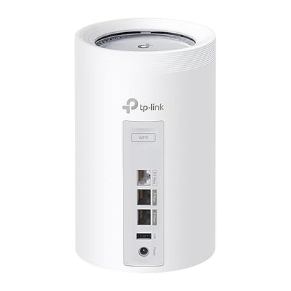 TP-Link Deco BE11000 Tri-Band WiFi 7 Mesh (Deco BE65 Pro) - 11 Gbps, 6 GHz/5 GHz/2.4 GHz Bands, 5 Gbps Ports, MLO, 320 MHz Channels, HomeShield, Universal Compatibility - 3-Pack Wi-Fi 7 | BE11000 Tri-Band 5G Port, 2.5G Port 3-Pack