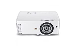 ViewSonic PS600X 3500 Lumens XGA HDMI Networkable Short Throw Projector for Home and Office XGA (New Model)