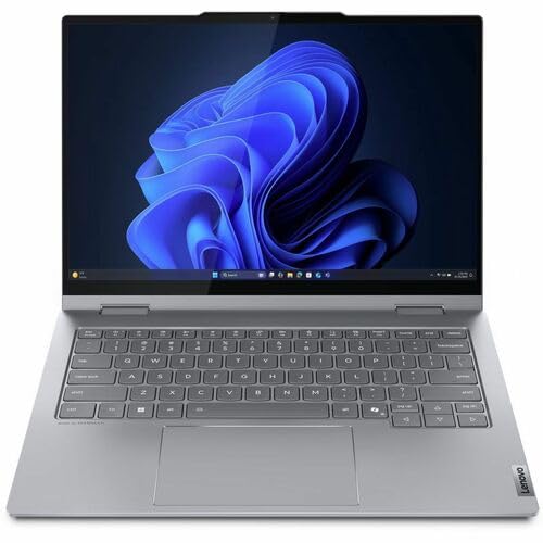 Lenovo ThinkBook 14 G5 IAU 21SQ0002US 14" Touchscreen Convertible 2 in 1 Notebook - WUXGA - Intel Core Ultra 7 255U - 16 GB - 512 GB SSD - English (US) Keyboard - Luna Gray - Intel Chip - 1920 x 1200