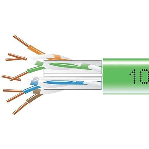 BLACK BOX NETWORK SRV - GIGATRUE 550 CAT6 Bulk PLN, Green, 1000FT
