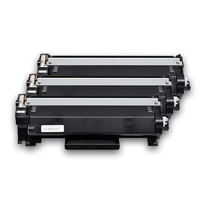 Premium Tone Replacement for Brother TN760 Trio Pack High Yield Black