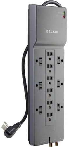 Blu BLKBE11223410 - Belkin Professional Series SurgeMaster Surge Protector