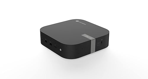 ASUS Chromebox 5 with Intel® Core i7-1260P Processor, 16GB Memory, M.2 256G NVMe SSD, Dual HDMI, one DP, Gigabit LAN, WiFi 6E, Thunderbolt ™ 4, Chrome Enterprise, VESA Mount,BLACK Core i7 No Wireless Charging CHROMEBOX5-S7057UN