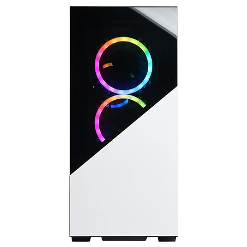CyberPowerPC Gamer Supreme Liquid Cooled Gaming Desktop Computer, AMD Ryzen 9 7900X 4.7GHz, 16GB RAM, 2TB SSD, NVIDIA GeForce RTX 4070 12GB, Windows 11 Home, White