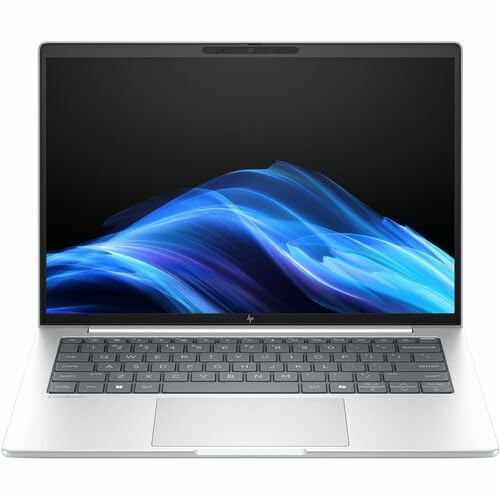 HP EliteBook 8 G1a 14 Touchscreen Copilot+ PC Notebook - WUXGA - 60 Hz - AMD Ryzen 5 PRO 230-16 GB - 512 GB SSD - English Keyboard - Glacier Silver - AMD Chip - 1920 x 1200 - Windows 11 Pro - AMD R
