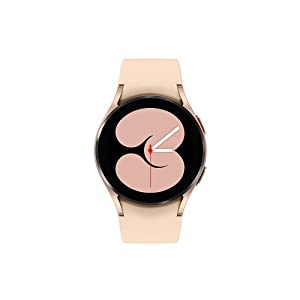 Samsung Galaxy Watch4 40mm LTE Gold Aluminum - Google Wear OS, 1.19" Round Display, Digital Bezel, HR Monitor, VO2 Max, Fitness Tracking, Sleep Management (CAD Version &amp; Warranty)