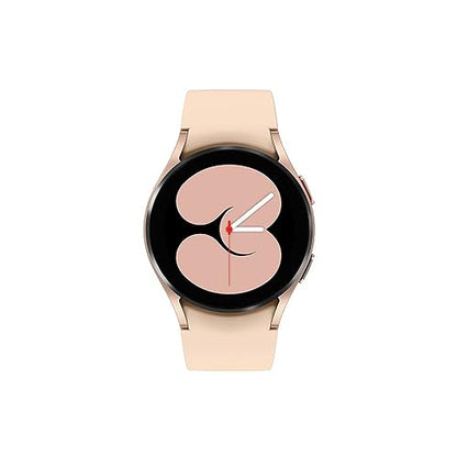 Samsung Galaxy Watch4 40mm Gold Aluminum - Google Wear OS, 1.19 Round Display, Digital Bezel, HR Monitor, VO2 Max, Fitness Tracking, Sleep Management (CAD Version & Warranty) Pink Gold