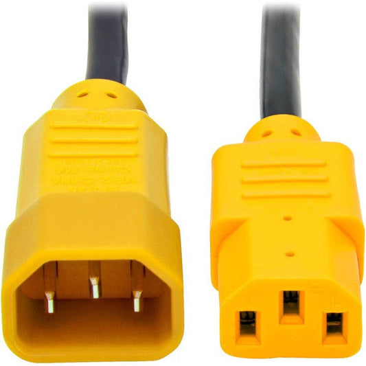 Tripp Lite Standard Computer Power Extension Cord ‎P004-004-YW