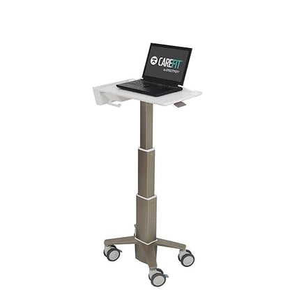 Ergotron C50-1100-0 CareFit Slim - Cart for Notebook - Aluminum - White, Warm Gray - Screen Size: up to 15.6 inch