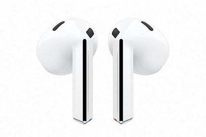 Samsung Galaxy Buds3, Wireless Bluetooth Earbuds with Adaptive Noise Control, Sweat and Water Resistance, AI Translator, Adaptive EQ - White (CAD Version & Warranty) Buds Only Buds3 White
