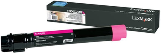 Lexmark C950X2MG Extra High Yield Toner Cartridge Magenta