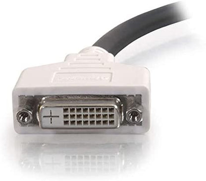 C2g/ cables to go C2G 26950 DVI-D M/F Dual Link Digital Video Extension Cable, Black (6.6 Feet, 2 Meters)