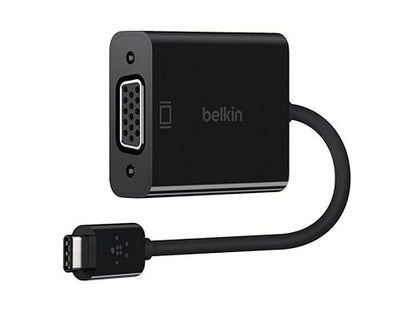 Belkin USB-C to VGA Adapter (For Business / Bag & Label) - USB Type C - 1 x VGA