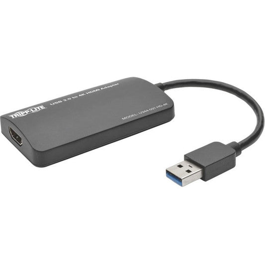 Tripp Lite USB 3.0 SuperSpeed To HDMI Dual Monitor External Video Graphics Card Adapter 4K X 2K - U344-001-HD-4K