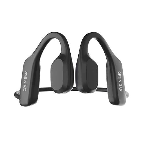 Conduction Labs - Mercato - Open Ear Bluetooth Headphones with Microphone - Air Conduction Directional Audio - Premium Audio, Lightweight&Water Resistant Compatible w/All Video Conferencing Platforms