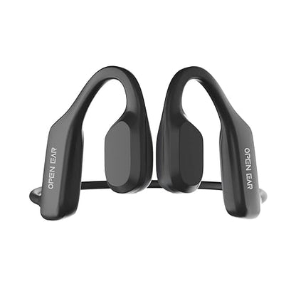 Conduction Labs - Mercato - Open Ear Bluetooth Headphones with Microphone - Air Conduction Directional Audio - Premium Audio, Lightweight&Water Resistant Compatible w/All Video Conferencing Platforms
