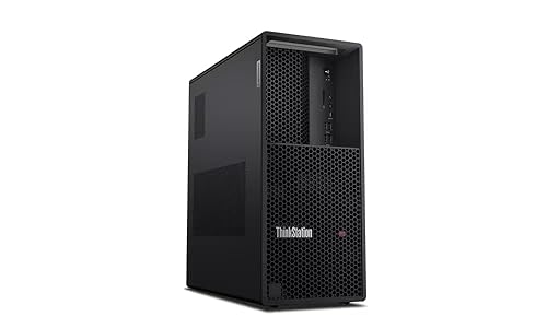 Lenovo ThinkStation P3 Tower Workstation 30GS0036US - Intel Core i7-13700 (16-core) 5.2 GHz - 32GB RAM - 1TB SSD - NVIDIA RTX A4500 20GB - Black - Windows 11 Pro - 3Y Premier Support Warranty