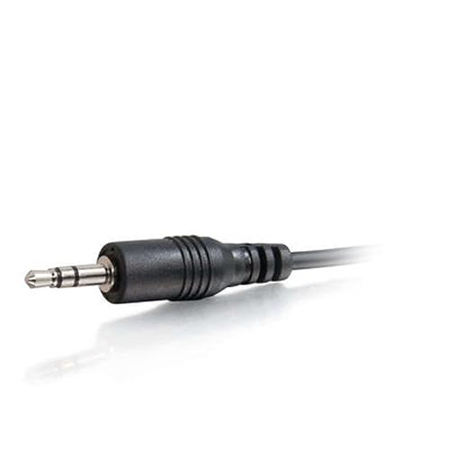C2G 40000 3.5mm Extension Stereo Audio Isolation Transformer, TAA Compliant, Black