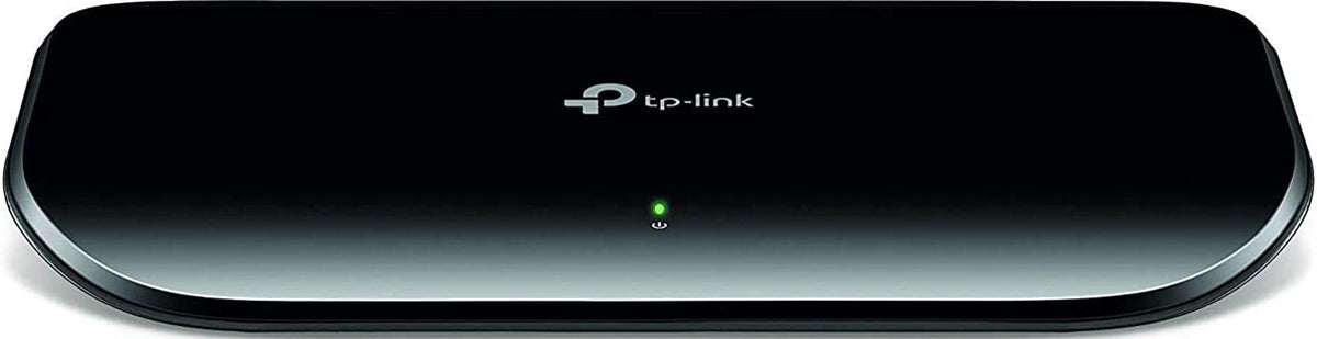 TP-Link 8 Port Gigabit Ethernet Network Switch | Plug and Play | Desktop or Wall-Mount | Plastic Case Ethernet Splitter | Fanless | Traffic Optimization | Unmanaged (TL-SG1008D)