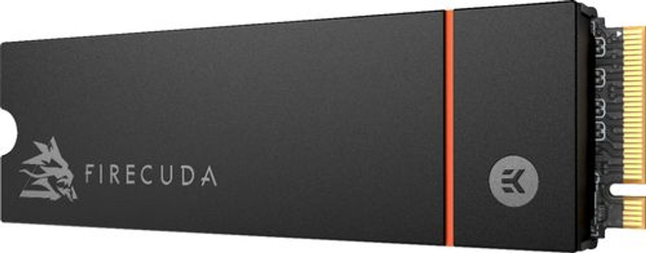 Seagate Firecuda 530 4tb Internal Solid State Drive - M.2 Pcie Gen4 ×4 Nvme 1.4, Transfer Speeds Up To 7300mb/s, 3d Tlc Nand, 5100 Tbw, 1.8m Mtbf, Heatsink, With Rescue Services (zp4000gm30023)
