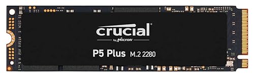 Crucial P5 Plus 500GB Solid State Drive CT500P5SSD8 Black