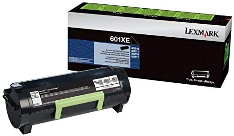 Lexmark 60F1X0E (601XE) Extra High Yield Toner Cartridge, Black