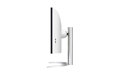 LG 40WP95C-W 40 Inch 5K2K, 5120 X 2160 UltraWide Monitor with 5ms 72Hz IPS Display AMD Freesync, Curved Monitor, White