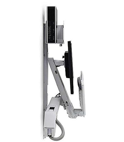 Ergotron 45-273-216 Bright White SV Combo ARM NO WS