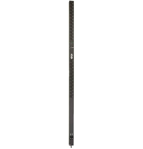 Tripp Lite Single-Phase Switched PDU - LX Platform Interface, 120V Outlets, 24 NEMA 5-15/20R, L5-30P Plug, 10ft Cord, 0U - PDUMVR30NETLX