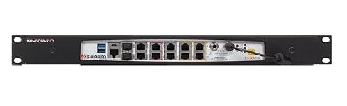 RACKMOUNT.IT PA-Rack Rackmount Kit - For Firewall - 1U Rack Height - Jet Black