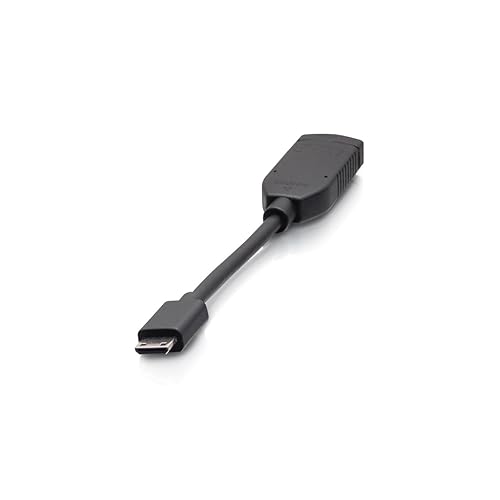 C2G Mini HDMI to HDMI® Dongle Adapter Converter, Black