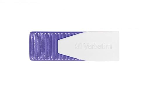 Verbatim 64GB Store 'n' Go Swivel USB 2.0 Flash Drive, Violet 49816 64 GB Violet
